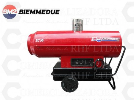 GENERADOR DE AIRE CALIENTE DIESEL BIEMMEDUE EC-55 / COMBUSTIÓN INDIRECTA / 42.350 KCAL-HRS / 2.500 M3-HRS